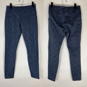 MONDETTA performance + luxury full-length leggings blue M